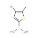 5-Methyl-4-bromothiophen-2-ylboronic acid (CAS 154566-69-5) - chemical structure image