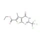 5-Methyl-4-oxo-2-trichloromethyl-3,4-dihydro-thieno[2,3-d]pyrimidine-6-carboxylic acid ethyl ester - chemical structure image