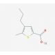 5-methyl-4-propylthiophene-2-carboxylic acid (CAS 790263-47-7) - chemical structure image