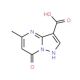 5-Methyl-7-oxo-4,7-dihydro-pyrazolo-[1,5-a]pyrimidine-3-carboxylic acid - chemical structure image