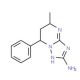 5-Methyl-7-phenyl-4,5,6,7-tetrahydro-[1,2,4]triazolo[1,5-a]pyrimidin-2-ylamine - chemical structure image
