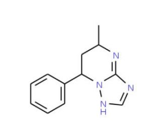 5-Methyl-7-phenyl-4,5,6,7-tetrahydro-[1,2,4]triazolo[1,5-a]pyrimidine - chemical structure image