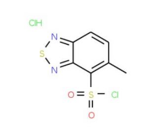 5-Methyl-benzo[1,2,5]thiadiazole-4-sulfonylchloride hydrochloride - chemical structure image