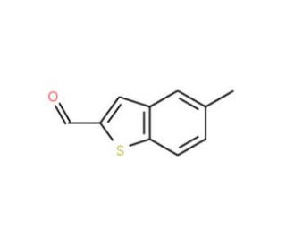 5-Methyl-benzo[b]thiophene-2-carbaldehyde (CAS 27035-41-2) - chemical structure image