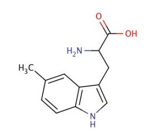 5-Methyl-DL-tryptophan (CAS 951-55-3) - chemical structure image