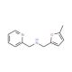 (5-Methyl-furan-2-ylmethyl)-pyridin-2-ylmethyl-amine - chemical structure image