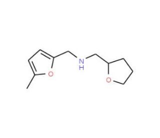 (5-Methyl-furan-2-ylmethyl)-(tetrahydro-furan-2-ylmethyl)-amine - chemical structure image
