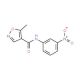 5-methyl-N-(3-nitrophenyl)isoxazole-4-carboxamide - chemical structure image