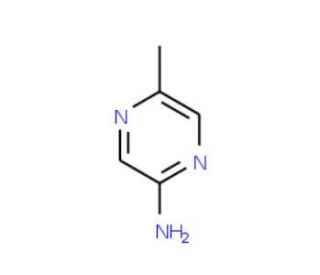 5-Methyl-pyrazin-2-ylamine (CAS 5521-58-4) - chemical structure image