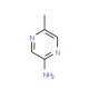 5-Methyl-pyrazin-2-ylamine (CAS 5521-58-4) - chemical structure image