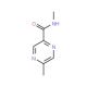 5-Methyl-pyrazine-2-carboxylic acid methylamide - chemical structure image