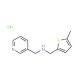 (5-Methyl-thiophen-2-ylmethyl)-pyridin-3-ylmethyl-amine hydrochloride - chemical structure image