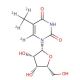 5-Methyl Uridine-d4 (CAS 82845-85-0) - chemical structure image