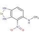 5-Methylamino-4-nitro-2,1,3-benzoselenadiazole (CAS 107095-01-2) - chemical structure image