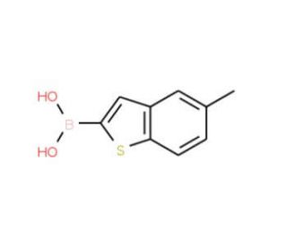 5-Methylbenzo[b]thiophene-2-boronic acid (CAS 136099-65-5) - chemical structure image