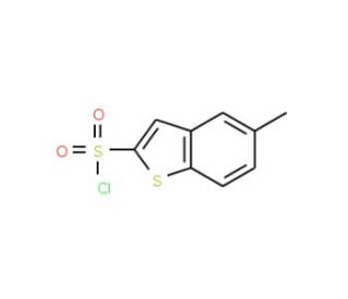 5-Methylbenzo[b]thiophene-2-sulphonyl chloride (CAS 90273-30-6) - chemical structure image