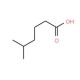 5-Methylcaproic acid (CAS 628-46-6) - chemical structure image