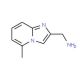 [(5-Methylimidazo[1,2-a]pyridin-2-yl)methyl]amine (CAS 880361-80-8) - chemical structure image
