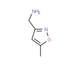 (5-Methylisoxazol-3-yl)methylamine (CAS 154016-48-5) - chemical structure image