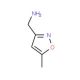 (5-Methylisoxazol-3-yl)methylamine (CAS 154016-48-5) - chemical structure image