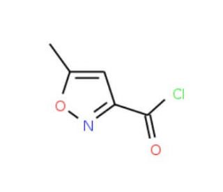 5-Methylisoxazole-3-carbonyl chloride (CAS 39499-34-8) - chemical structure image
