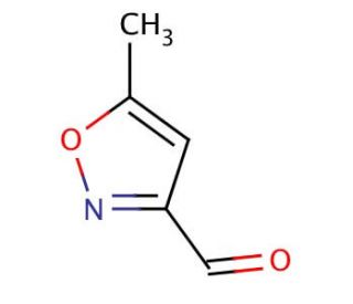 5-Methylisoxazole-3-carboxaldehyde (CAS 62254-74-4) - chemical structure image