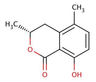 5-Methylmellein - chemical structure image
