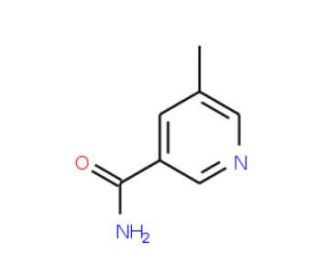 5-Methylnicotinamide (CAS 70-57-5) - chemical structure image