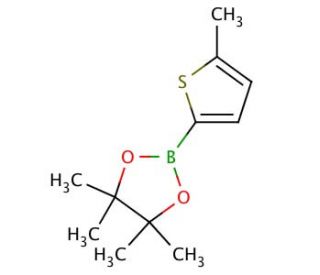 5-Methylthiophene-2-boronic acid pinacol ester (CAS 476004-80-5) - chemical structure image