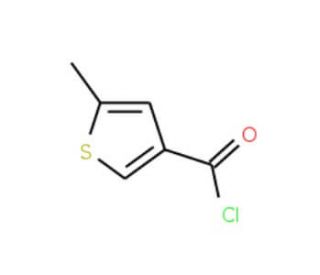 5-methylthiophene-3-carbonyl chloride - chemical structure image