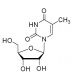 5-Methyluridine (CAS 1463-10-1) - chemical structure image