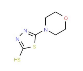 5-Morpholin-4-yl-1,3,4-thiadiazole-2-thiol (CAS 51412-74-9) - chemical structure image