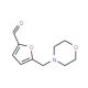 5-(Morpholin-4-ylmethyl)furan-2-carboxaldehyde (CAS 392659-97-1) - chemical structure image