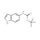 5-N-Boc-Amino-1H-Indole (CAS 184031-16-1) - chemical structure image