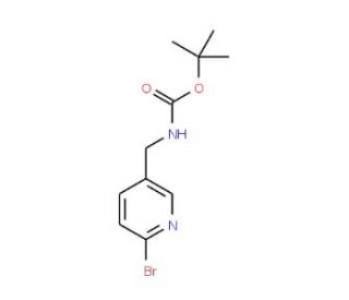 5-(N-Boc-aminomethyl)-2-bromopyridine (CAS 864266-29-5) - chemical structure image