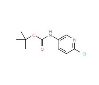 5-[N-(tert-Butoxycarbonyl)amino]-2-chloropyridine (CAS 171178-45-3) - chemical structure image