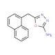 5-(naphthalen-1-ylmethyl)-1,3,4-oxadiazol-2-amine - chemical structure image