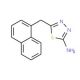 5-Naphthalen-1-ylmethyl-[1,3,4]thiadiazol-2-ylamine - chemical structure image