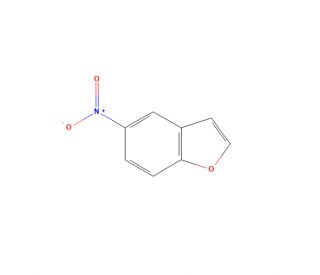 5-Nitro-1-benzofuran (CAS 18761-31-4) - chemical structure image