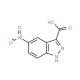 5-Nitro-1H-indazole-3-carboxylic acid (CAS 78155-76-7) - chemical structure image