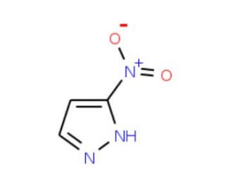 5-Nitro-1H-pyrazole (CAS 26621-44-3) - chemical structure image