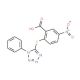 5-Nitro-2-(1-phenyl-1H-tetrazol-5-ylsulfanyl)-benzoic acid - chemical structure image
