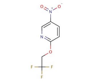 5-nitro-2-(2,2,2-trifluoroethoxy)pyridine - chemical structure image
