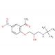 5-Nitro-2-(3-(tert-butylamino)-2-hydroxypropoxy)acetophenone - chemical structure image