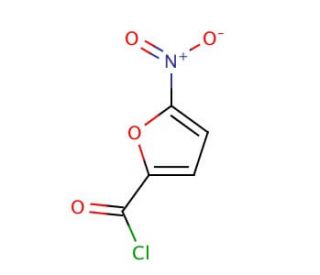 5-Nitro-2-furoyl chloride (CAS 25084-14-4) - chemical structure image