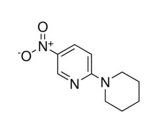5-nitro-2-piperidin-1-ylpyridine (CAS 26820-61-1) - chemical structure image