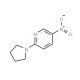 5-nitro-2-pyrrolidin-1-ylpyridine (CAS 26820-63-3) - chemical structure image