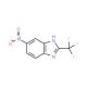 5-nitro-2-(trifluoromethyl)-1H-benzimidazole (CAS 327-19-5) - chemical structure image