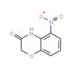 5-Nitro-2H-1,4-benzoxazin-3(4H)-one (CAS 132522-81-7) - chemical structure image