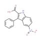 5-Nitro-3-phenyl-1H-indole-2-carboxylic acid (CAS 14182-37-7) - chemical structure image